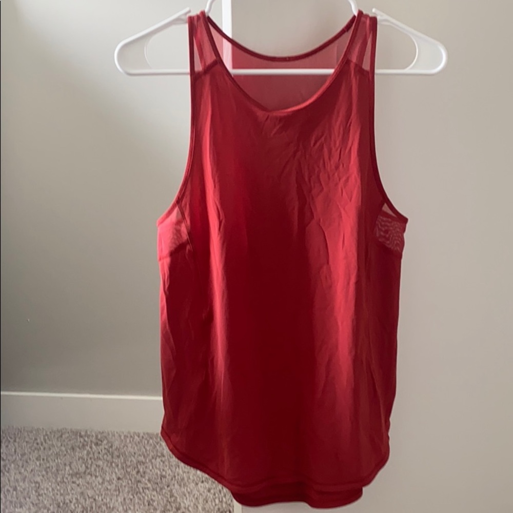Lulu lemon red tank